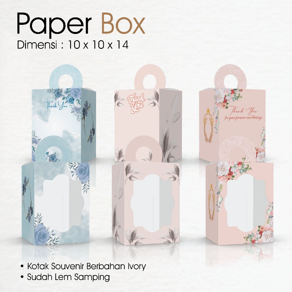 

Paperbox Souvenir / Box Souvenir Uk. 10 x 10 x 15 cm