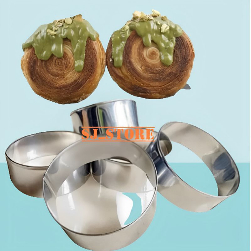cetakan ring cromboloni, cutter ring kue 10cm, cetakan kue bulat, cetakan kue cromboloni murah