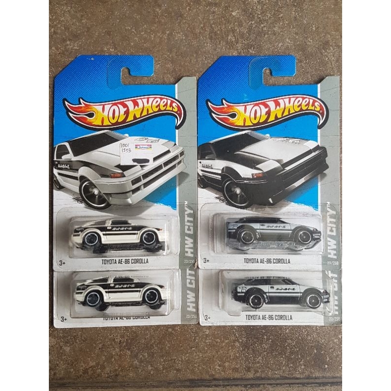 Hotwheels Toyota AE Initial D (Collector Most Wanted)