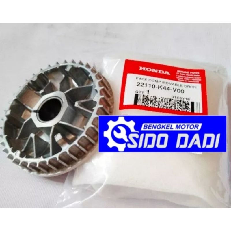 FACE COMP MOVABLE DRIVE K44#RUMAH ROLER#VARIO 110 CW#PULLEY DEPAN#