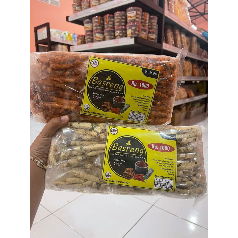 

Basreng Stik Cikruh isi 25pcs/pack murah COD