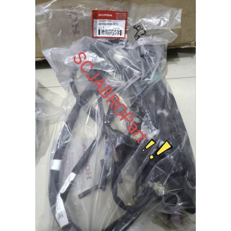 HARNESS WIRE HONDA VARIO 125 ESP CBS 18 K60...32100 K60 B70..ORI AHM!!!