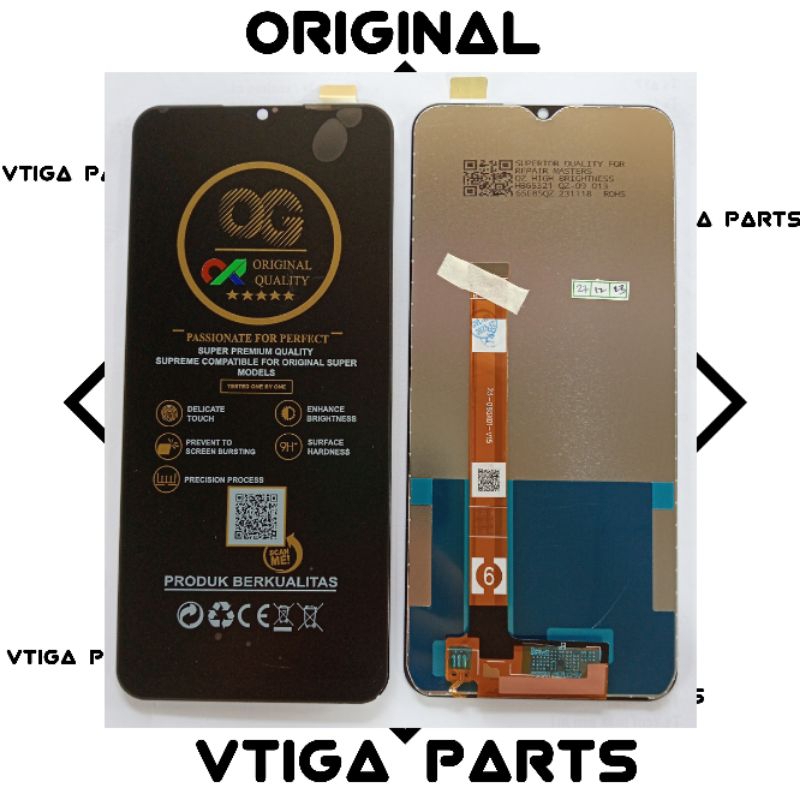 LCD FULL SET OPPO A5 2020 / A9 2020 / A31  REALME 5i / 5 / 5S / C3