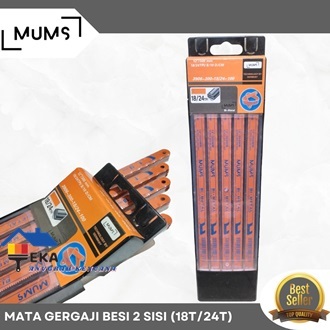 EAK - MATA GERGAJI BESI ORANGE MATA DOUBLE MURAH/ MATA GERGAJI TRIPLEX/ GERGAJI BESI 2 SISI MATA