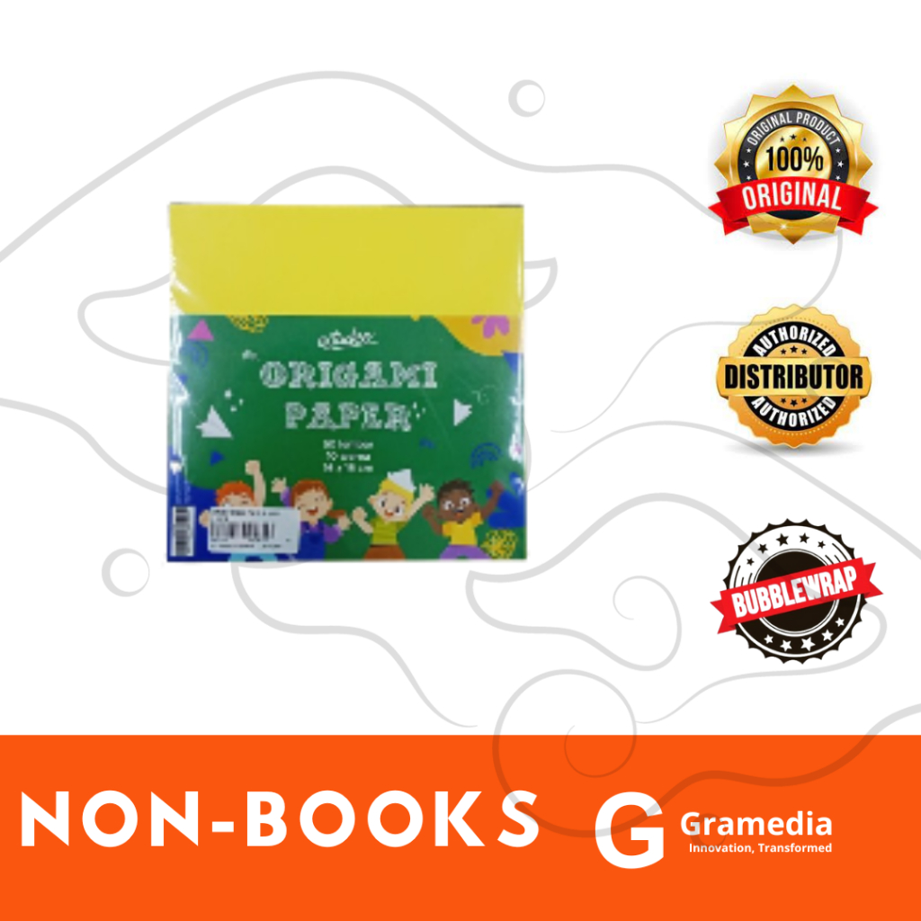 

Gramedia Sukabumi - ESTUDEE ORIGAMI PAPER 50 SHEETS 10X10