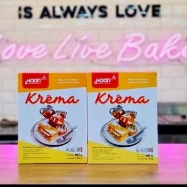 

HAAN KREMA TOPPING BUBUK INSTAN