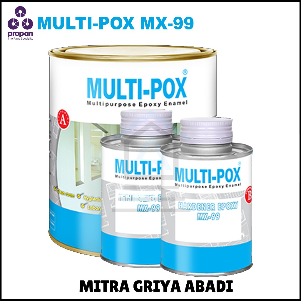 Cat Lantai Propan Multipox MX-99 1Liter Set