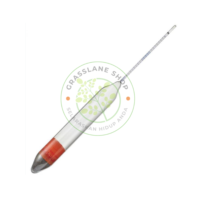 Hydrometer Alcohol Alcoholmeter 0-100 Ludwig Schneider Germany