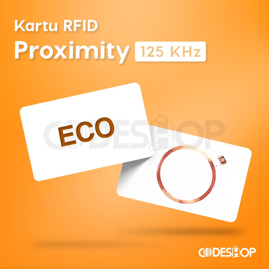 

Kartu Proximity Eco Murah | Blank Card Absensi RFID Proximity Original