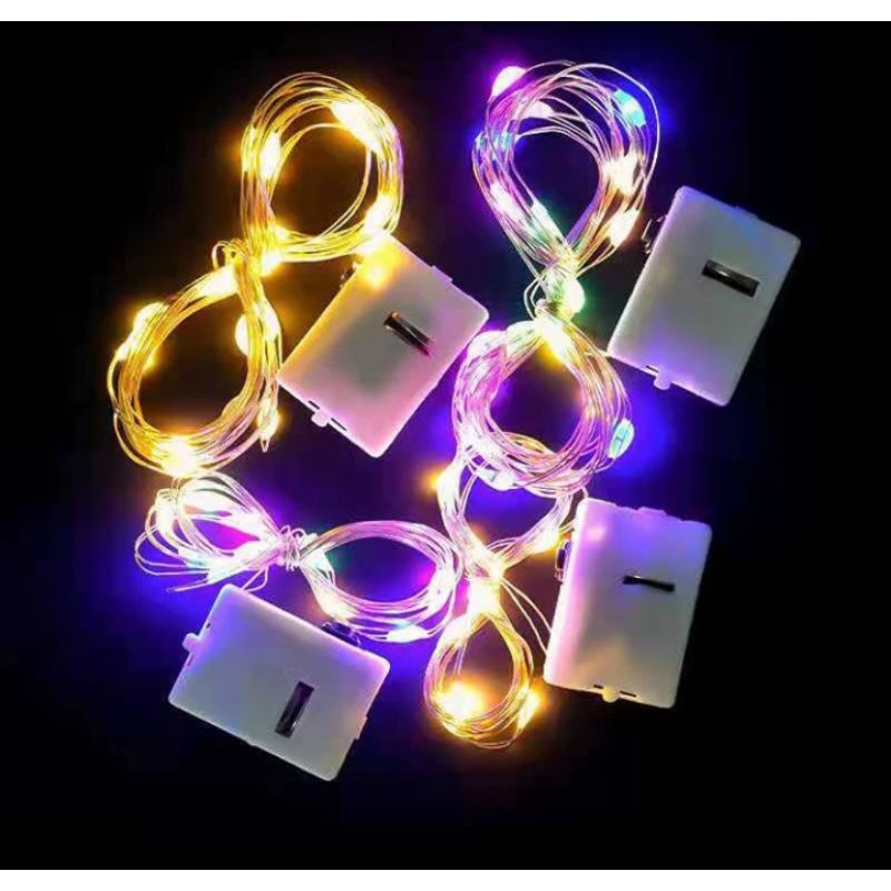 Lampu LED Tumblr Lampu Warna Warni Dekorasi Lampu LED Batrai Kecil