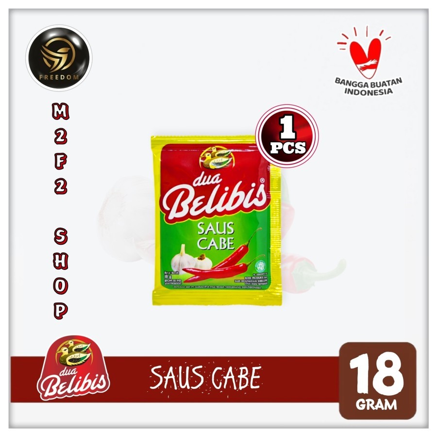 

Dua Belibis Saus Cabe Sambal Sachet - 18 gr (Kemasan Satuan)