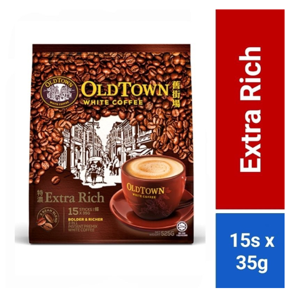 

OldTown White Coffee Old Town Malaysia Extra Rich 3in1 kopi 15 sachet