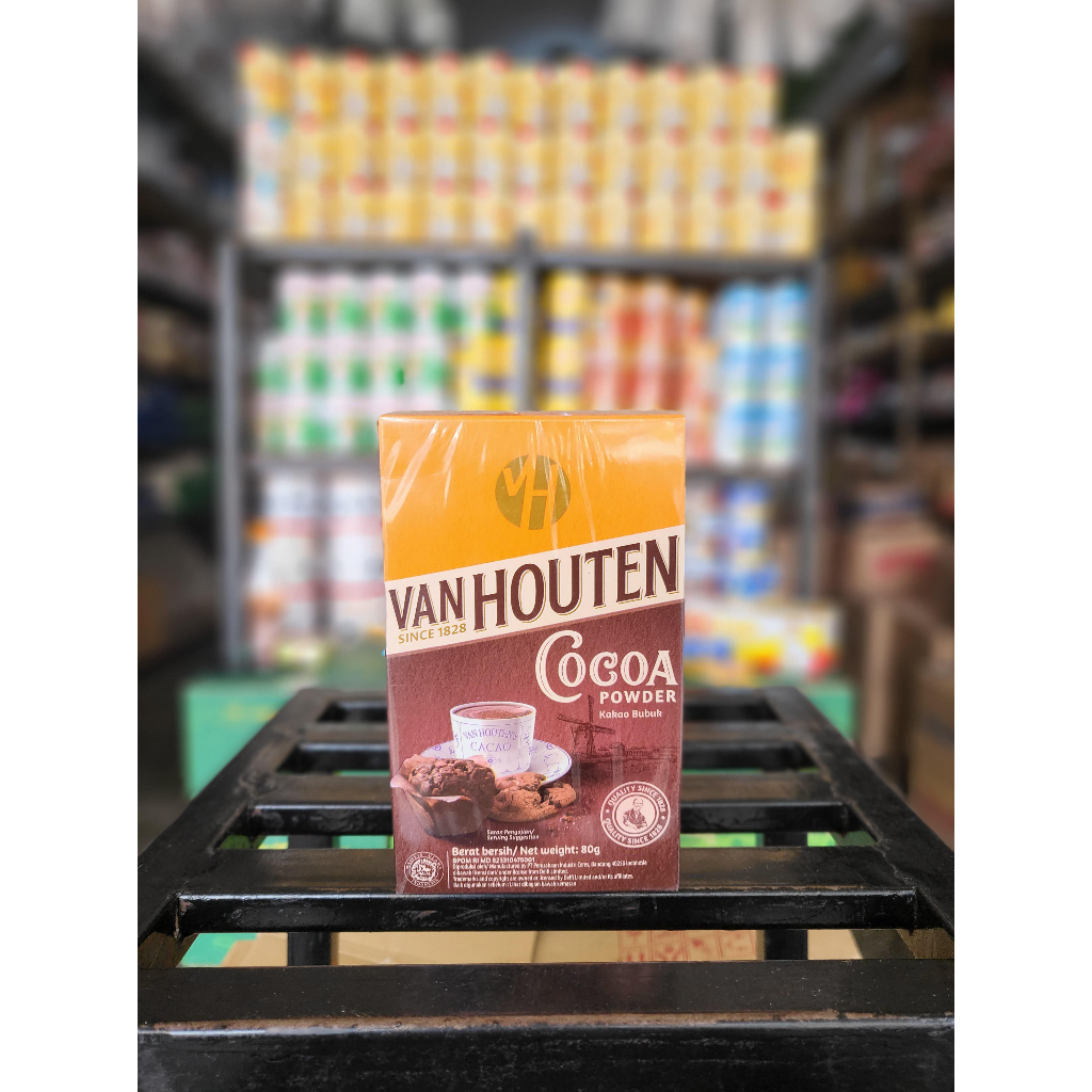 

Coklat Bubuk Cocoa Powder Van Houten Ukuran 80 gr / 40 gr