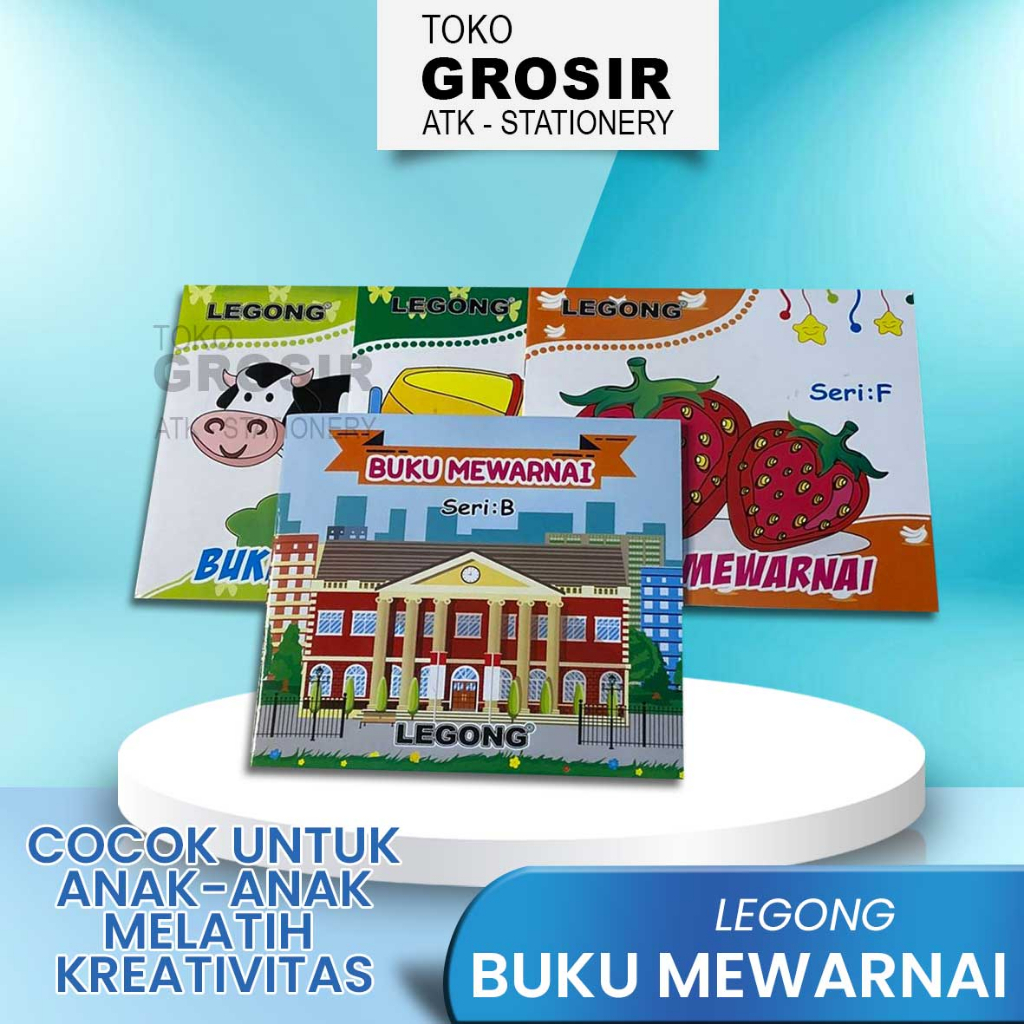 

BUKU MEWARNAI ANAK SERI LEGONG