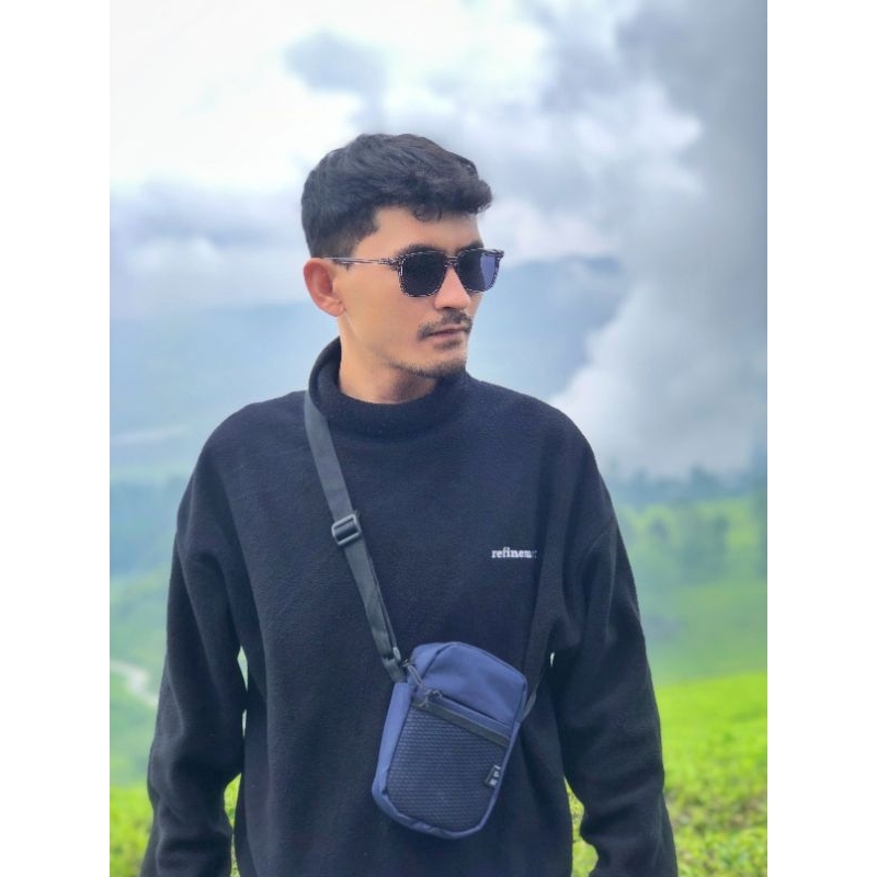 Tas Selempang Pria Kecil Original Terbaru FSHN.ID Tas Hp Kantong Kecil Hanging Wallet Uang Kartu