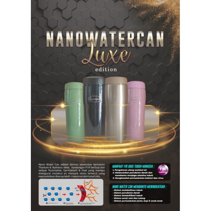 Nano Water Can 500ml LUXE Edition