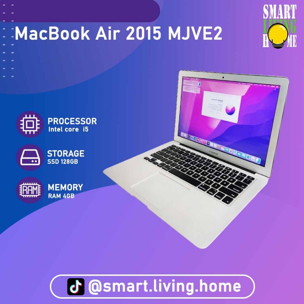 Apple MACBOOK Air 2015 MJVE2 Intel i5-5250U 4GB ram 128GB ssd 13.3inch