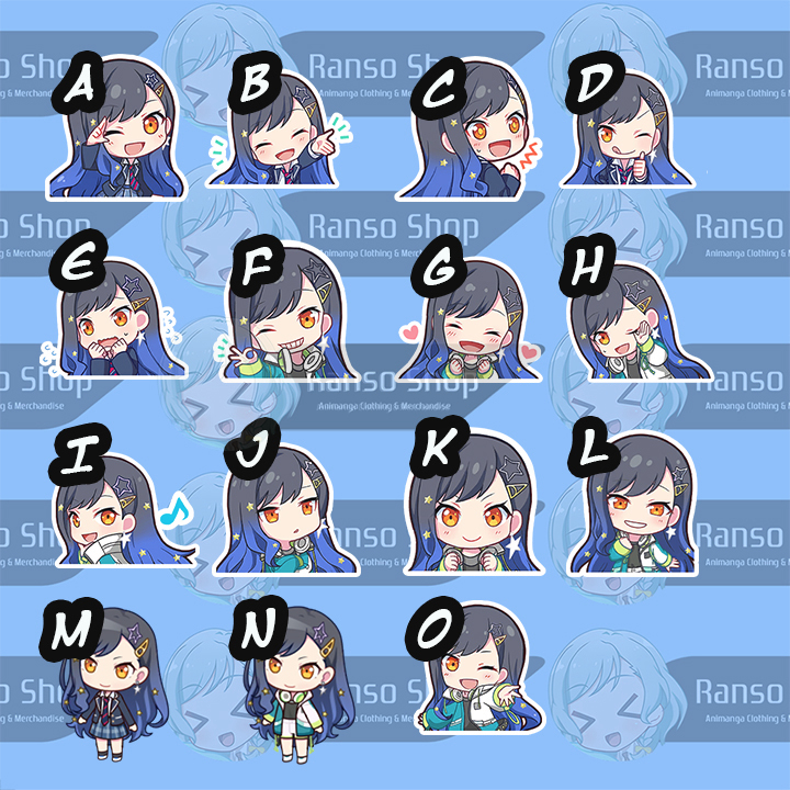 

Sticker Project Sekai An Chibi | Stiker Vinyl Satuan Shiraishi An Chibi | Stiker Glossy Doff Anime Manga Game Vinil An Vivid Bad Squad