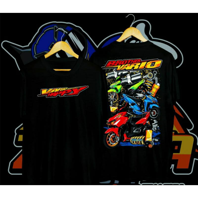 kaos vario/kaos motor vario/kaos honda vario original/kaos motor vario160/kaos motor vario150/kaos m