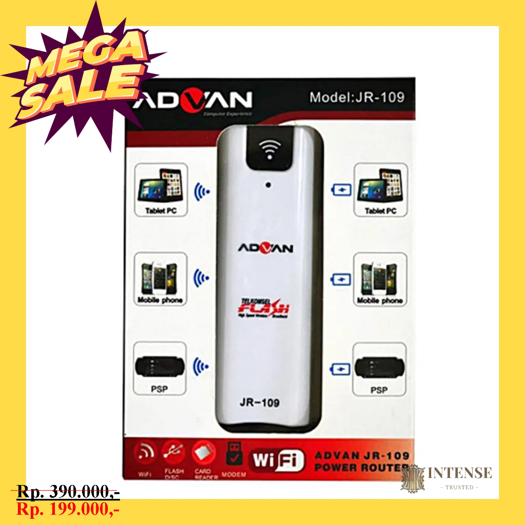 MODEM ADVAN WIFI JR-109 POWER ROUTER (905609001)