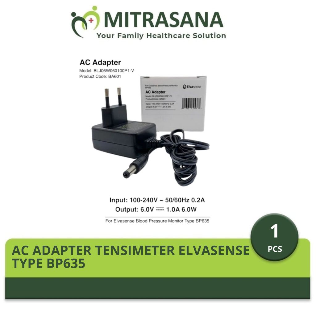 AC Adapter Tensimeter Elvasense BP635