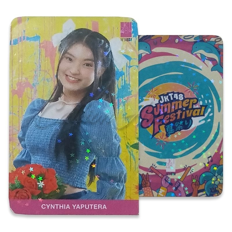 Photocard Benefit Yukata 2023 - Chintya Yaputera