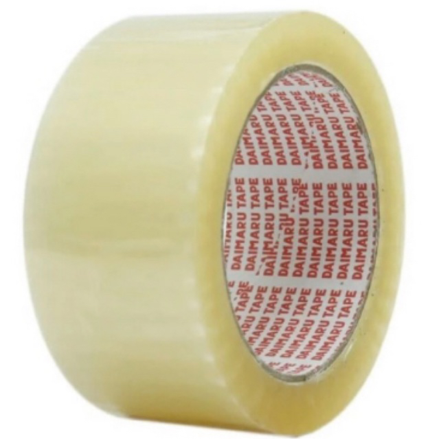 daimaru lakban 48x100 yard / lakban bening / lakban coklat