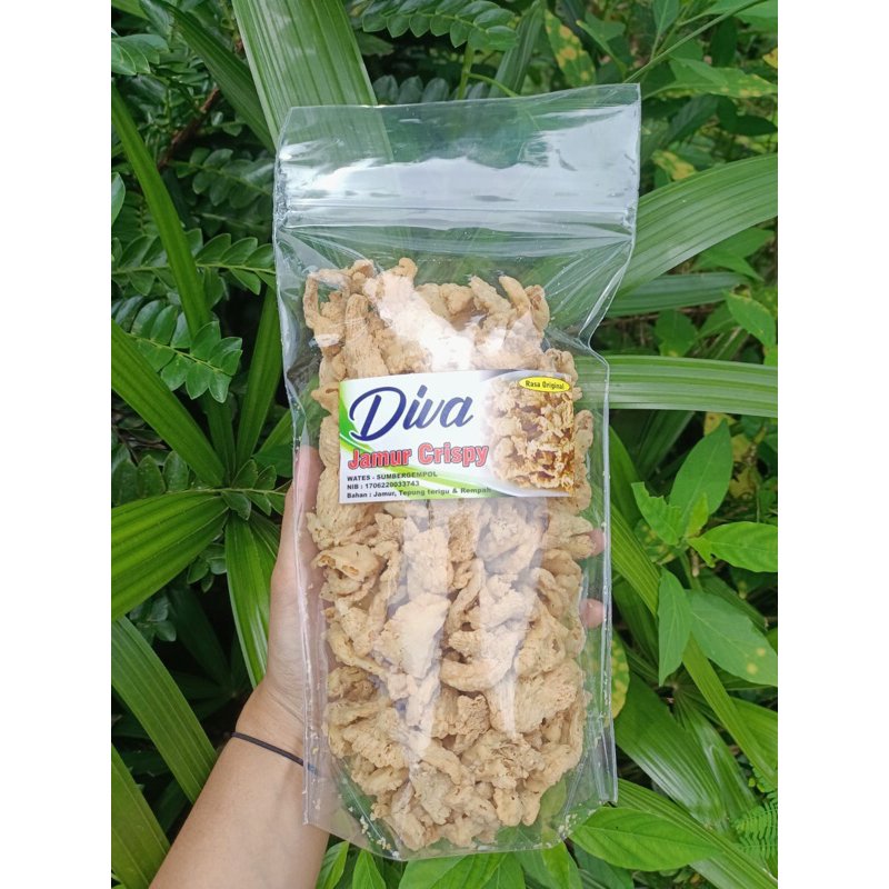 Kripik Jamur crispy 250g / Jamur tiram