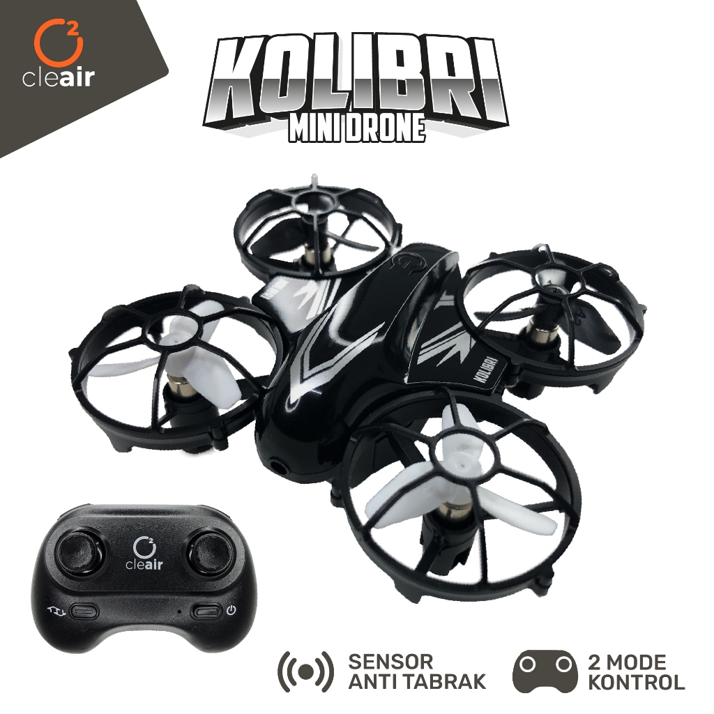 CleAir O2 - Drone Mini Kacer Ready to Fly 3D stunt Quadcopter Headless/Altitude Hold Steady Hovering Drone Full sets with baterry/charging cable Image 3