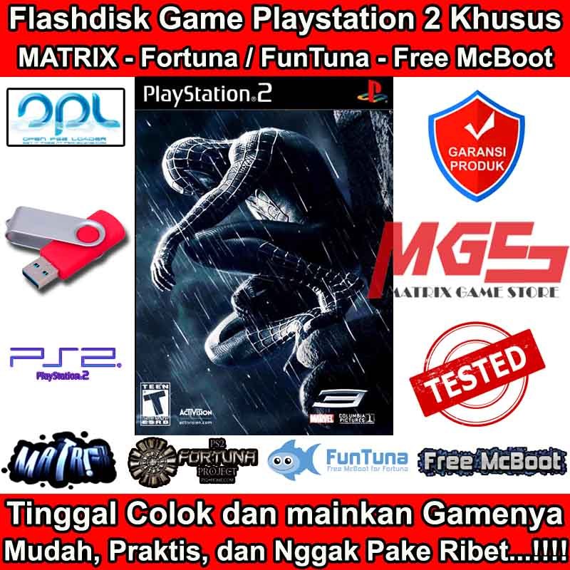 Flashdisk Game PS2 PS 2 Spider-Man 3 SpiderMan 3 Spider Man 3