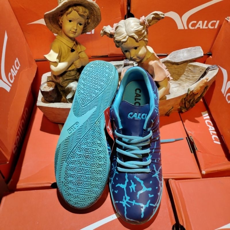 SEPATU FUTSAL CALCI MAGMA  anti slip anti licin CUCI GUDANG