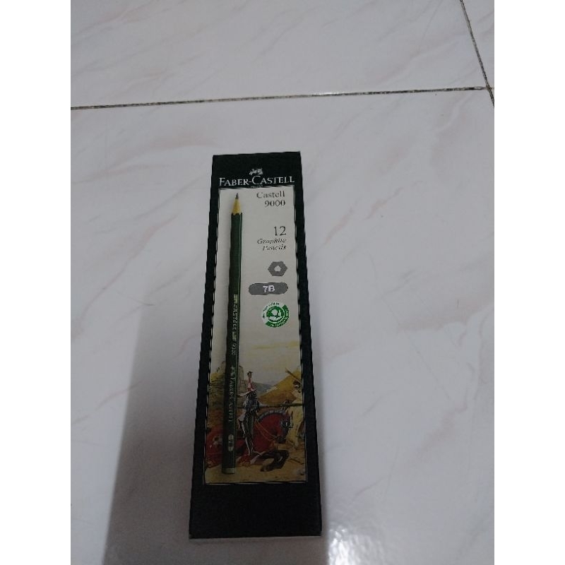

RB pencil 2b, 3b,4b,5b,6b,7b,8b faber castell original isi 12 pcs