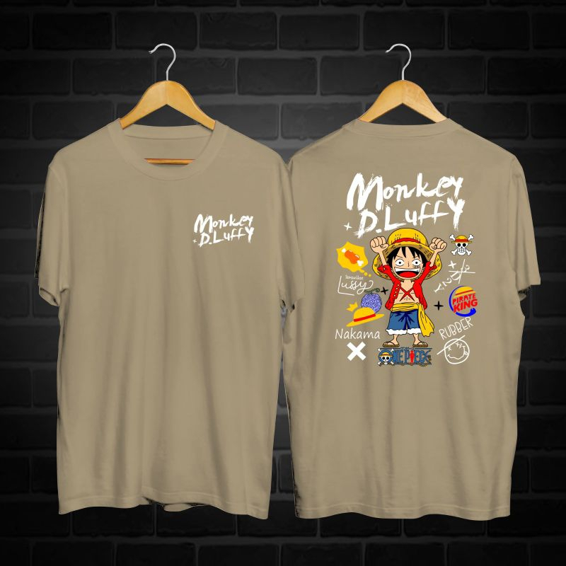 Kaos Pria Distro Motif Wibu