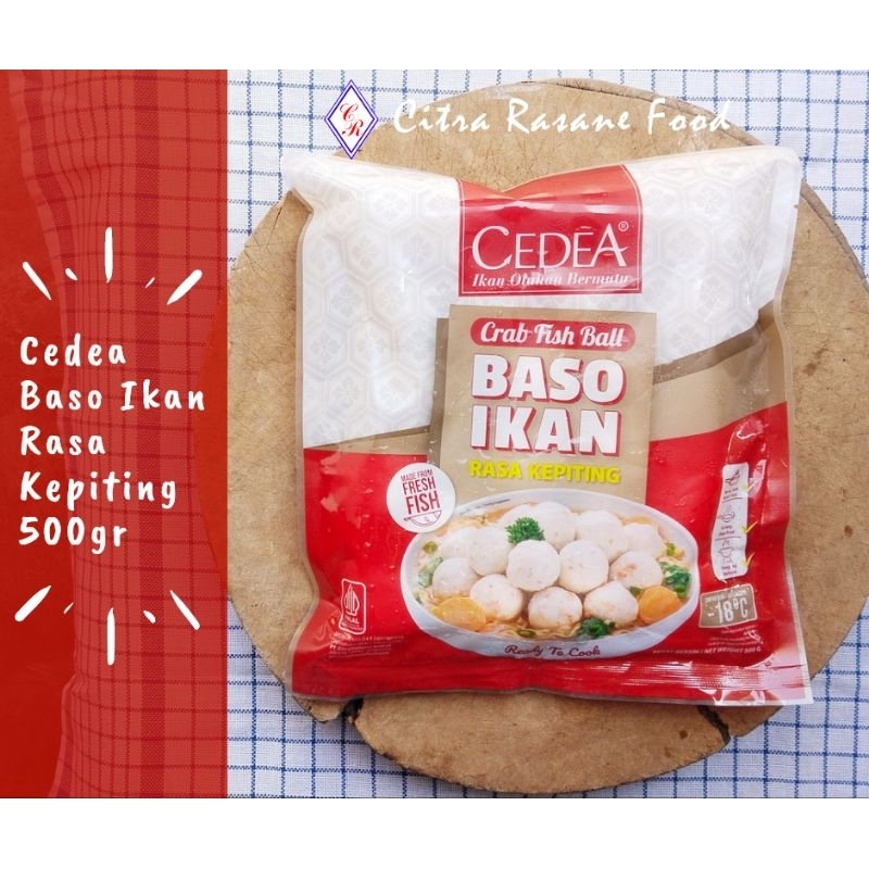 

Cedea Baso Ikan Rasa Kepiting 500gr