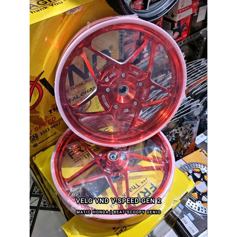 Velg VND V speed gen 2 Vario110 Scoopy Beat Genio Spacy