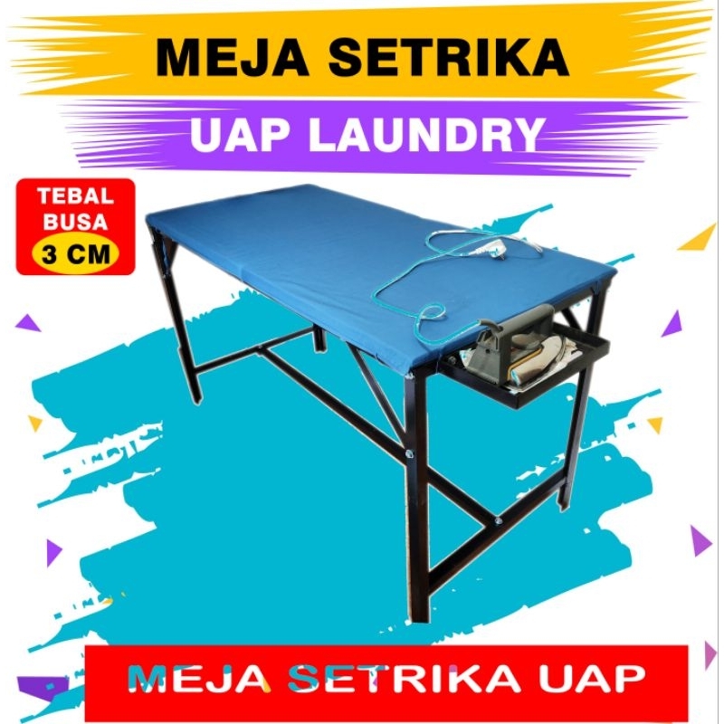 Meja Setrika Uap Laundry