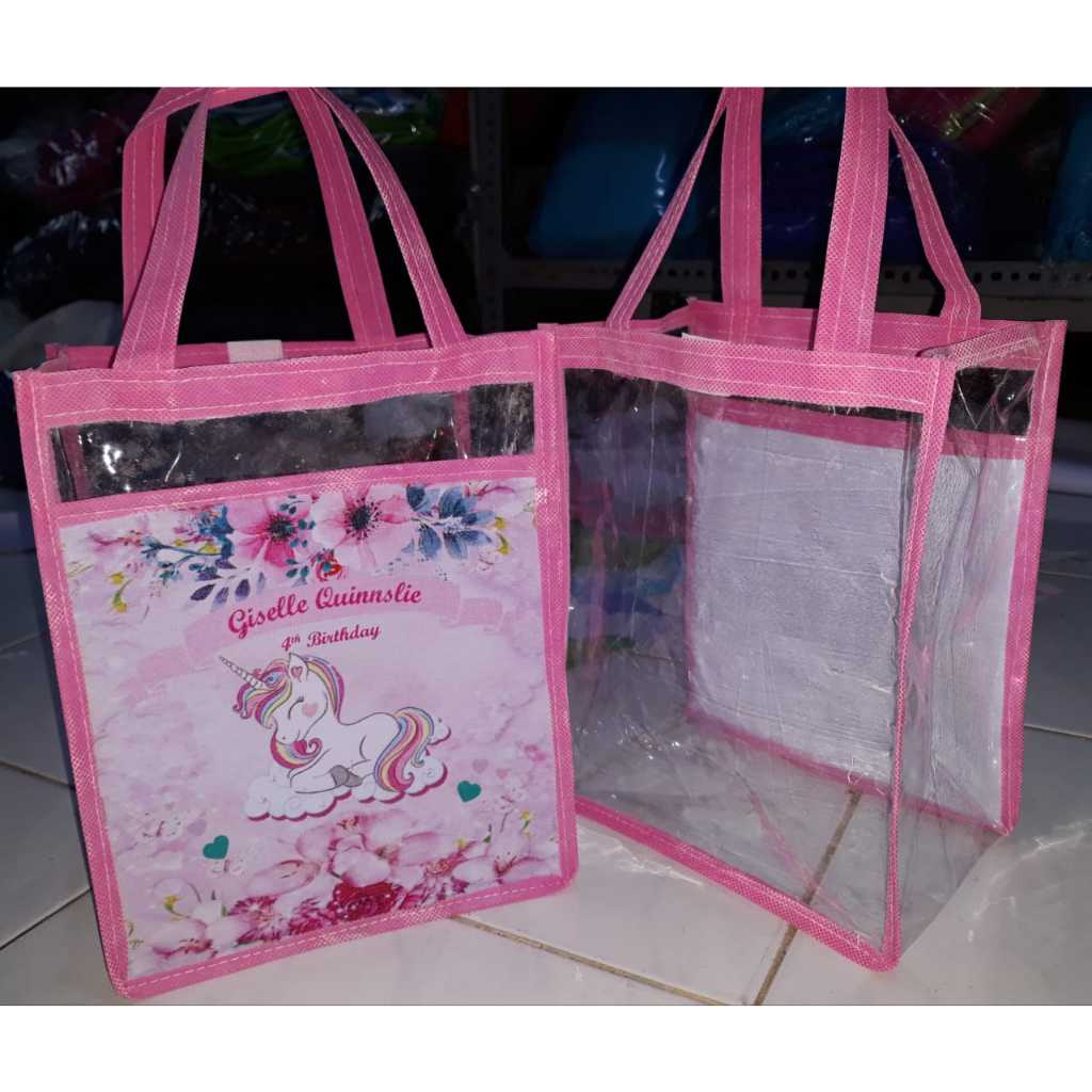 

TAS ULANG TAHUN PREMIUM / SOUVENIR KANTONG MIKA / GOODIEBAG ANAK