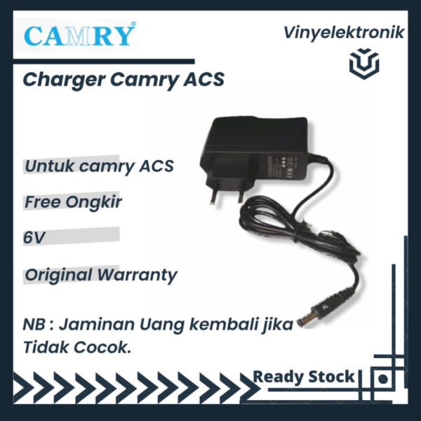 

Charger / Adaptor Timbangan Camry Acs-30-JC33 / Camry 30kg - 30 kg Ori Diskon