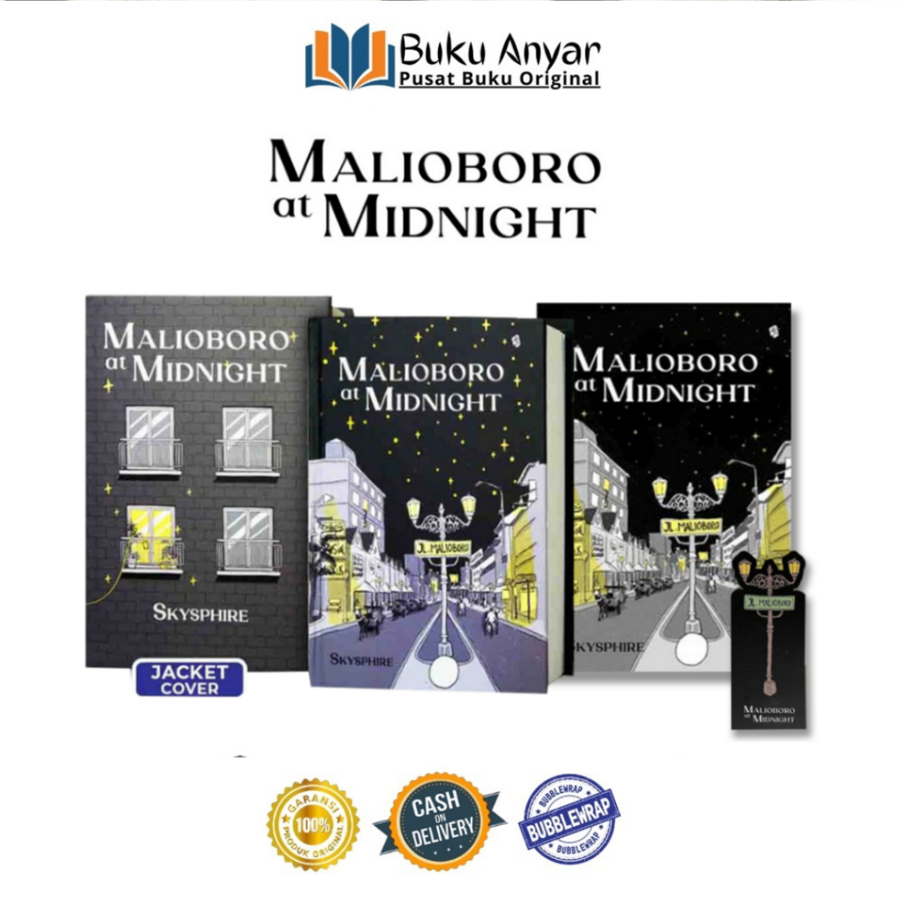 Novel Malioboro at Midnight - Skysphire Terbaru Original Hardcover