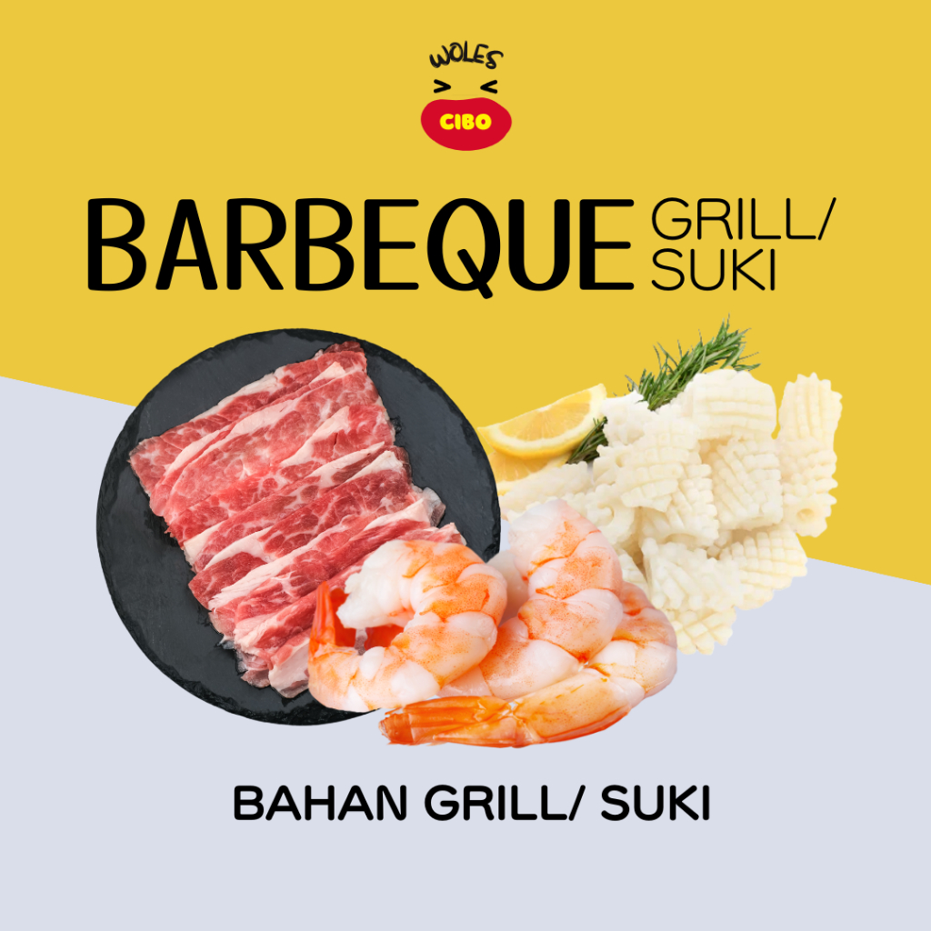 

FROZEN FOOD Bahan Barbeque/ Grill/ Suki / bahan grill / daging grill / daging suki / frozen food / barbeque / beef slice / cumi ring / seafood / udang kupas / shrimp cook / seafood segar / shortplate beef USA / shortplate beef Mix