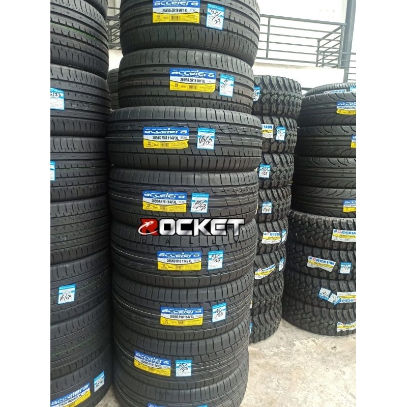 ban mobil ukuran 265 60 r18 accelera iota buat pajero fortunner 265/60 R18