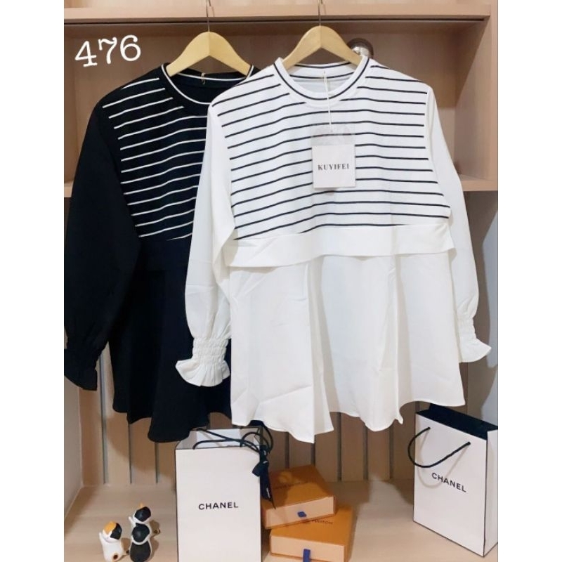 Kuyifei 476//blouse atasan kuyifei//pakaianwanitas by
