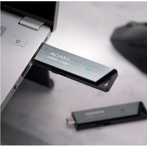 SSD Adata EXTERNAL UE800 1TB TYPE C - SILVER