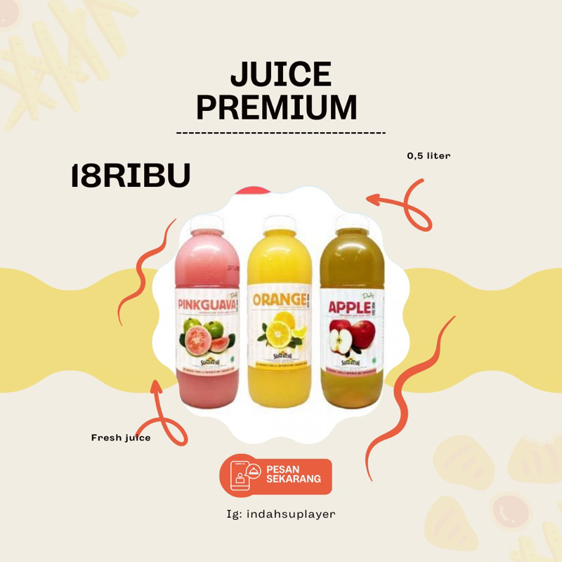 

Premium Juice segar bergizi