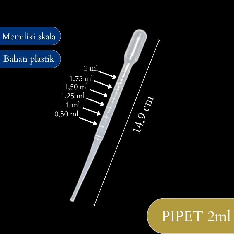 Pipet Tetes Plastik Dengan Ukuran 0,2 0,5 1 2 3 5  ml 1ml 2ml 3ml 5ml Obat Laboratorium
