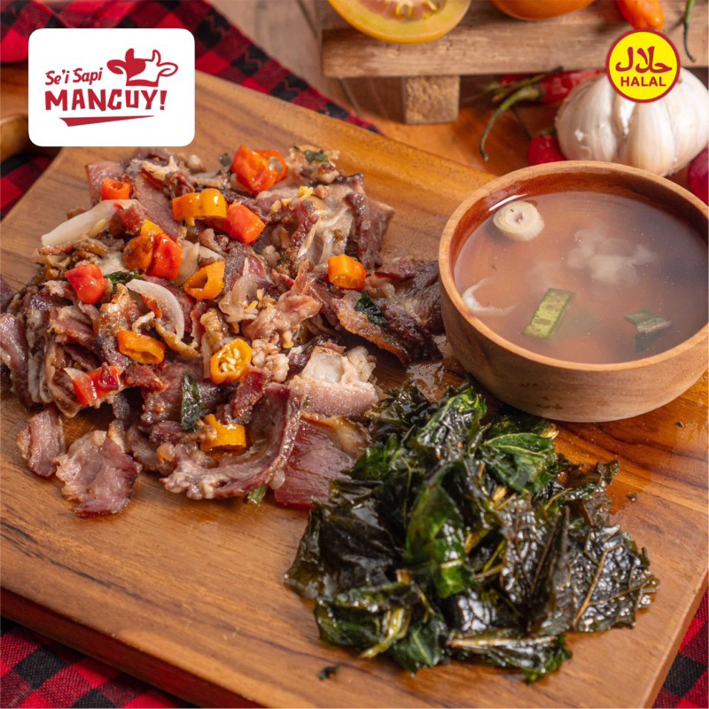 

MANCUY - Sei Sapi 200 Gram | Daging Sapi Asap