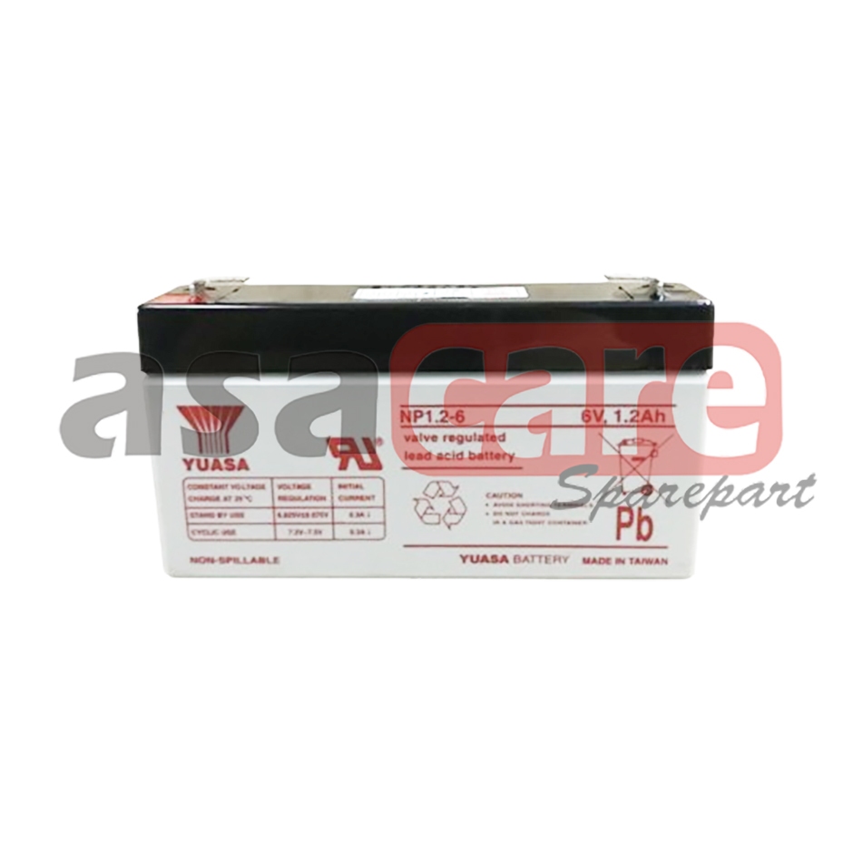 Baterai EKG BTL 6V 1,2Ah YUASA