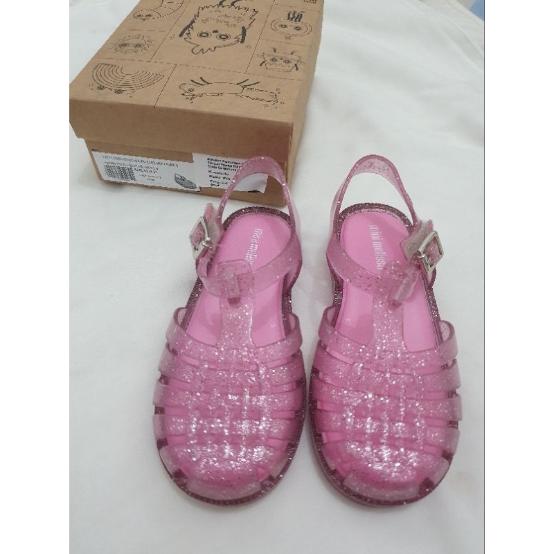 Mini Melissa Possession Shiny Glitter Pink ORIGINAL