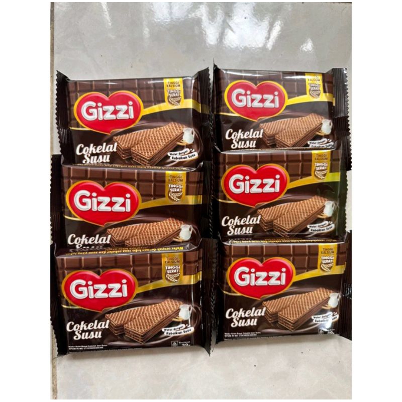 Wafer  Gizzi coklat 39gr