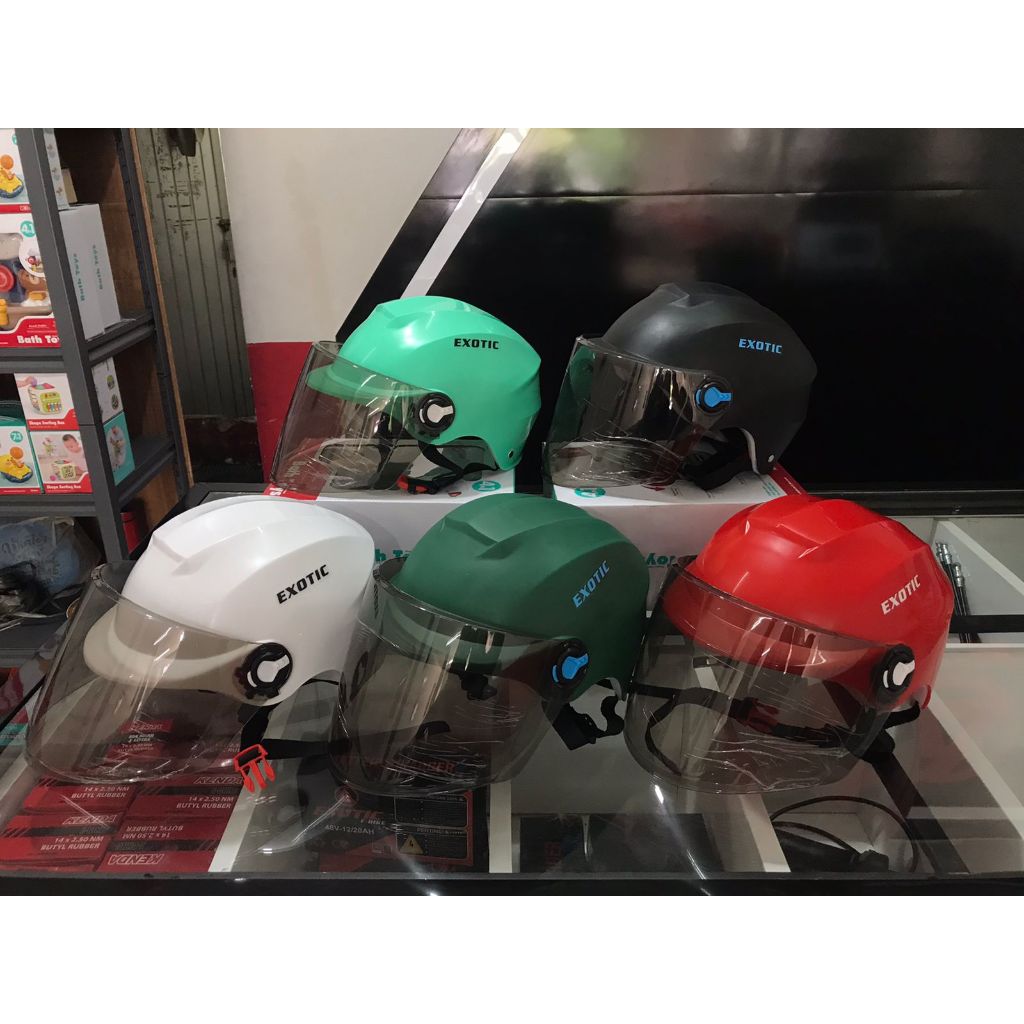 HELMET E BIKE EXOTIC UNIVERSAL/ HELM SEPEDA LISTRIK UNIVERSAL